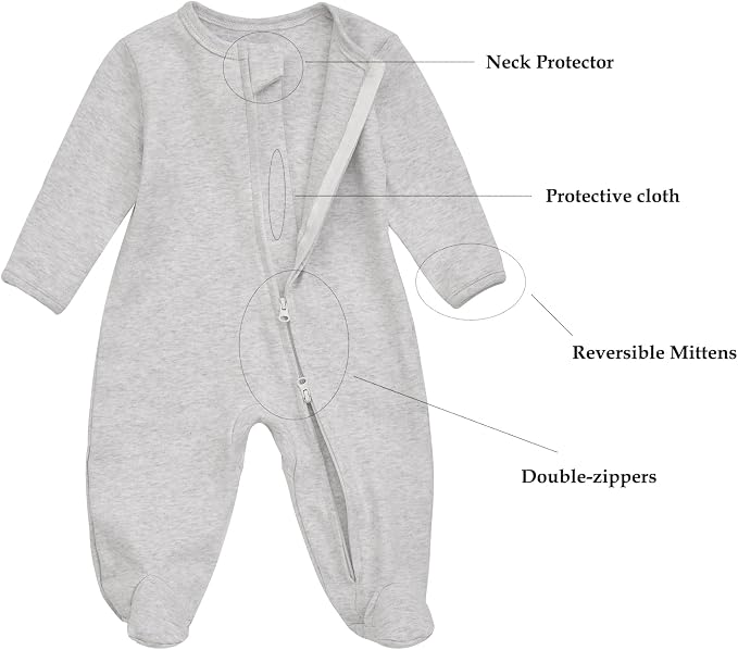 Aablexema Baby Footie Pajama - Image 2