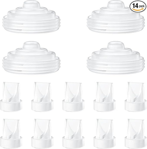 14PCS Breast Pump Parts Compatible by TOVVILD