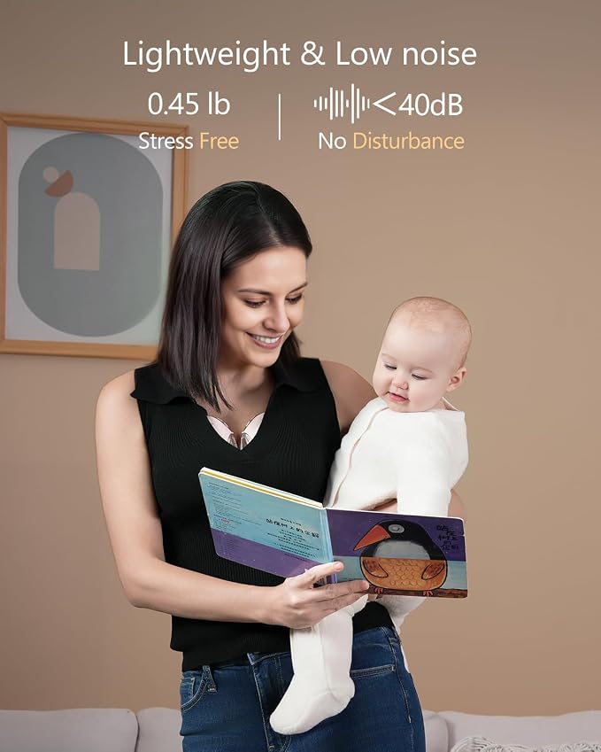 Wearable Breast Pump, Quiet Breast Pump Hands Free - Image 5