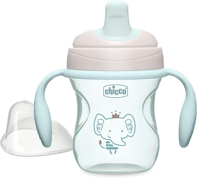 Chicco Semi-Soft Trainer with Bite-Resistant Spout and Spill-Free Lid 7oz. | by ChiccoUSA