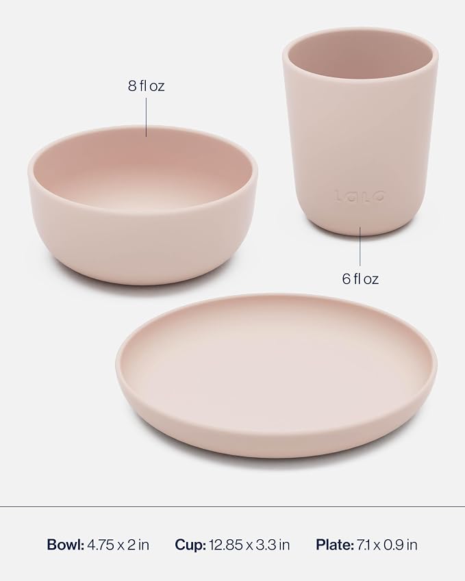 Lalo Big Bites Kids Dinnerware Full Set - Image 4