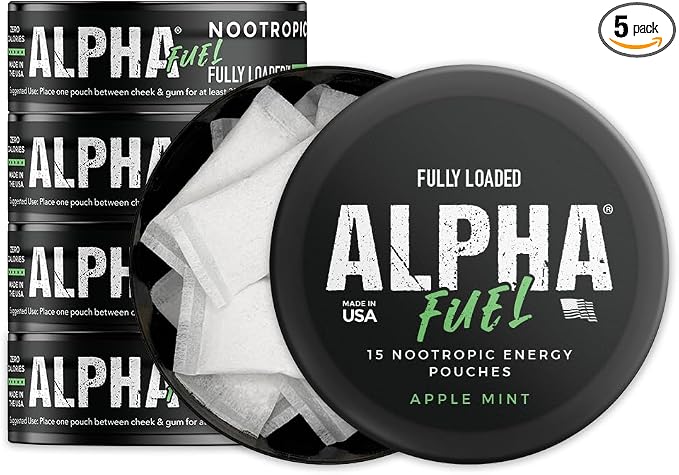 Fully Loaded Alpha Fuel Nootropic Pouches by FullyLoadedChew