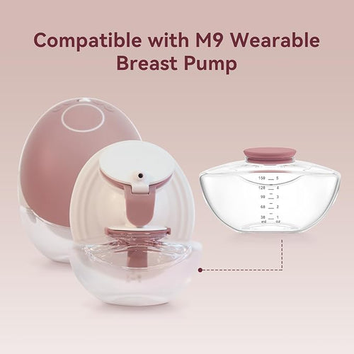 2 Pack Breastmilk Pump Storage Bottles Compatible - Image 2