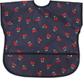 Short Sleeve Waterproof Bib for Toddlers – Feeding Apron for Mealtime, by Plie