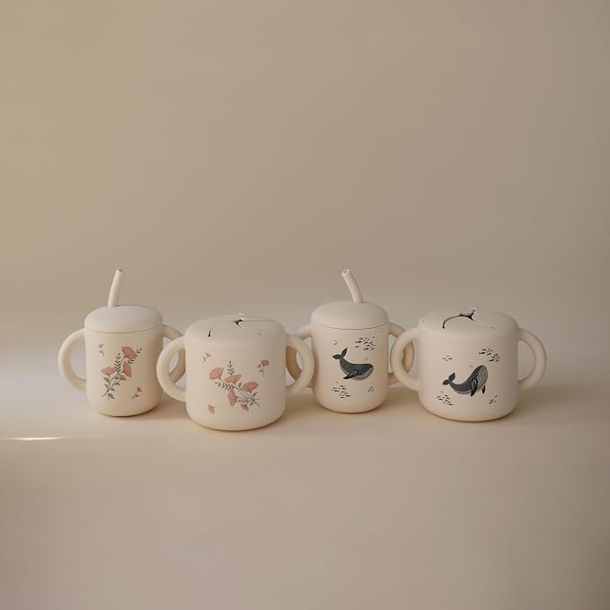 mushie Silicone Snack Cup | Spill Proof Food Container - Image 8