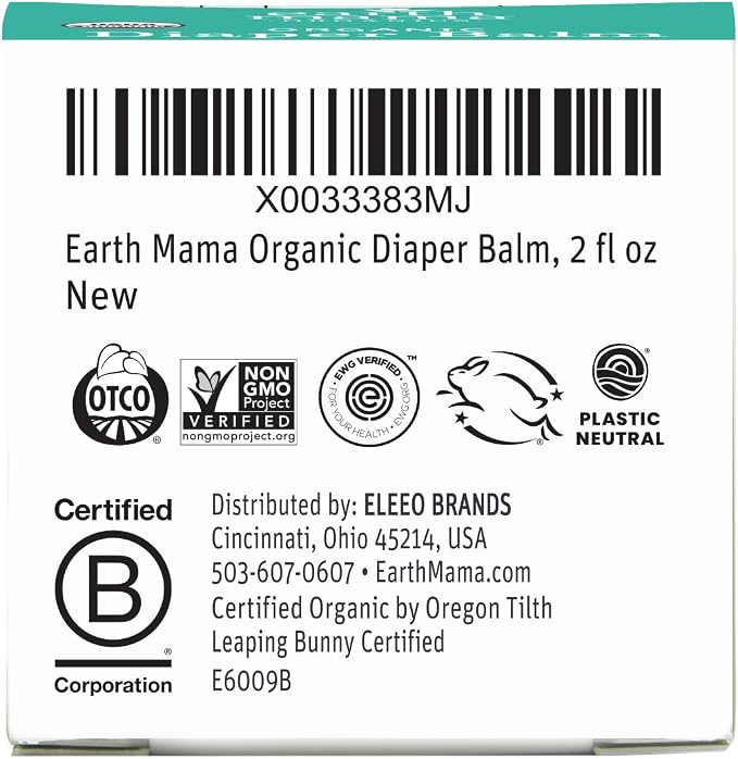 Earth Mama Organic Diaper Balm 2-Ounce | Diaper Cream - Image 9