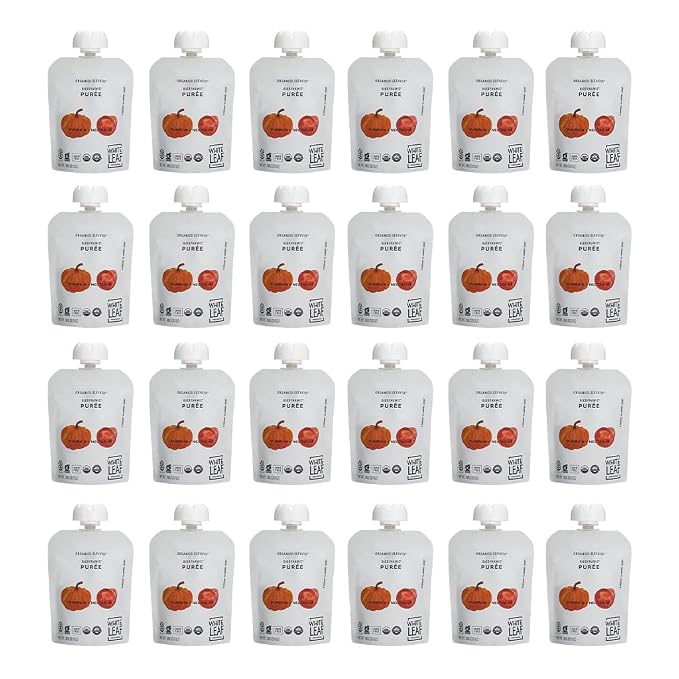 White Leaf Provisions Organic Purees / Baby Food Pouches - Image 3