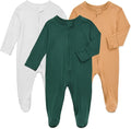 Aablexema Baby Zipper Pajamas Bamboo Rayon by Aablexema