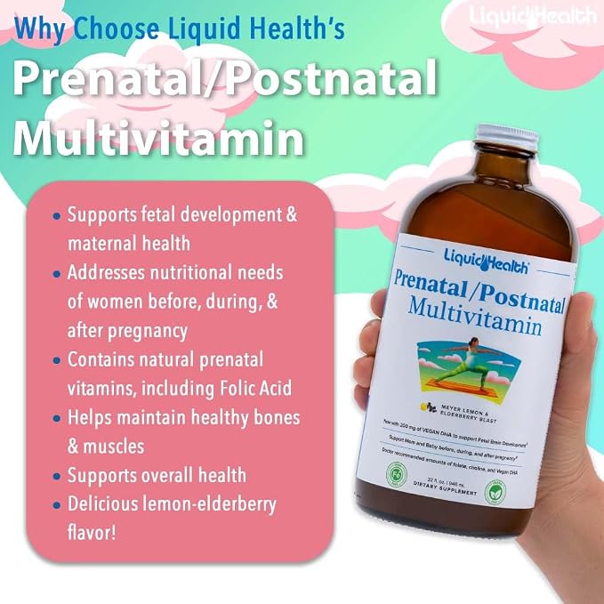 LIQUIDHEALTH Prenatal/Postnatal Multiple Liquid Women's Multivitamin - Image 3