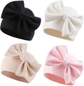 Bamery Newborn Baby Girl Hat Cotton Baby Bow Beanie Preemie Hats Spring Infant by Bamery
