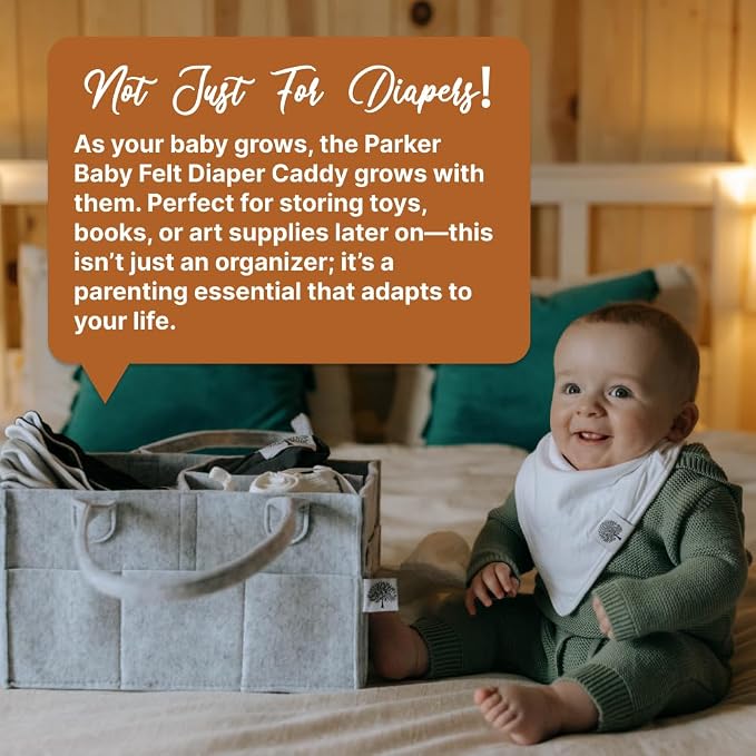 Parker Baby Diaper Caddy - Image 7