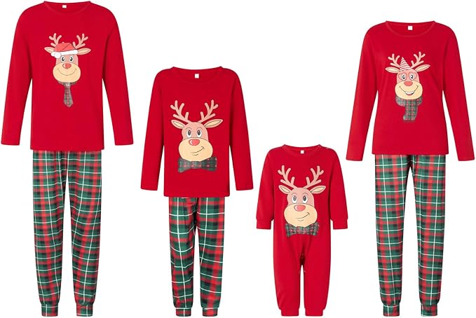 Awoscut Family Christmas Pajamas Matching Pajamas - Image 5
