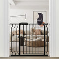 WAOWAO Baby Gate 33.86-38.58" Extra Wide Pressure Mounted Walk Through Swing by WAOWAOBABYSAFETYPRODUCTS
