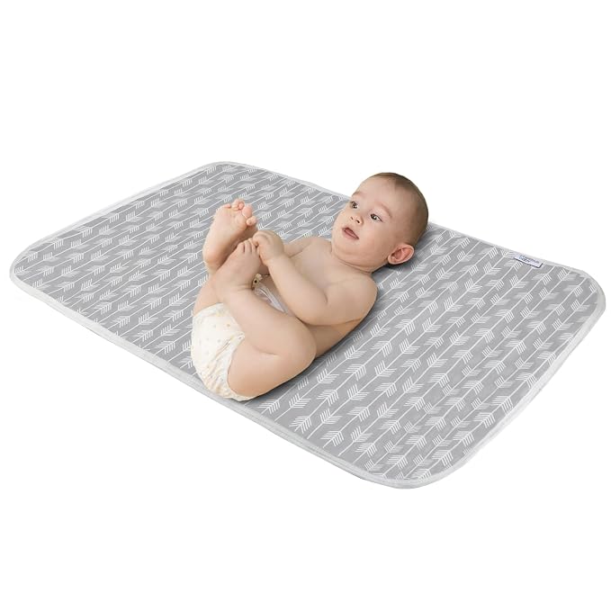Baby Diaper Changing Pad, 21 5/8" x 31.5" Waterproof Changing Pad Liners by PHOEBUSBABY
