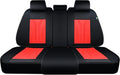 FLORICH Rear Seat Covers Leather Car Seat Covers Waterproof Back Seat Cover by FLORICH
