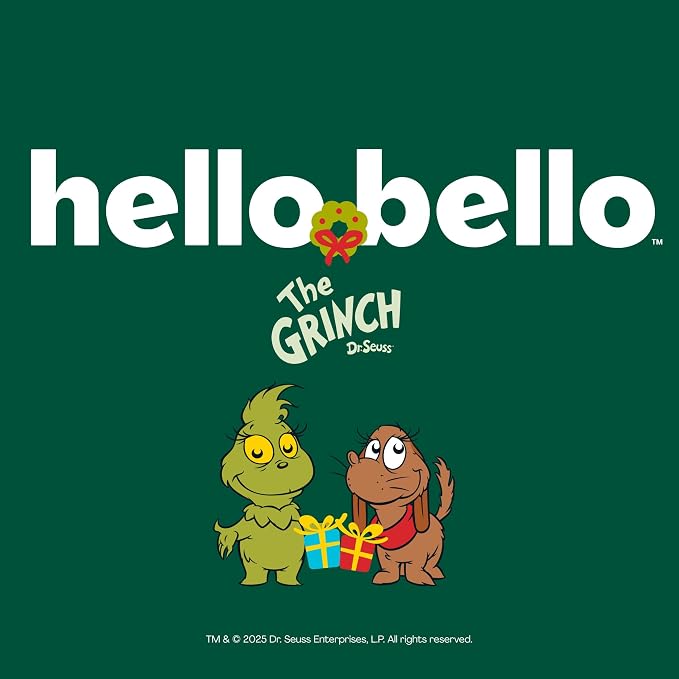 Hello Bello Dr. Seuss Baby Grinch Premium Diapers, Size NB, 76ct Plus Bonus - Image 9