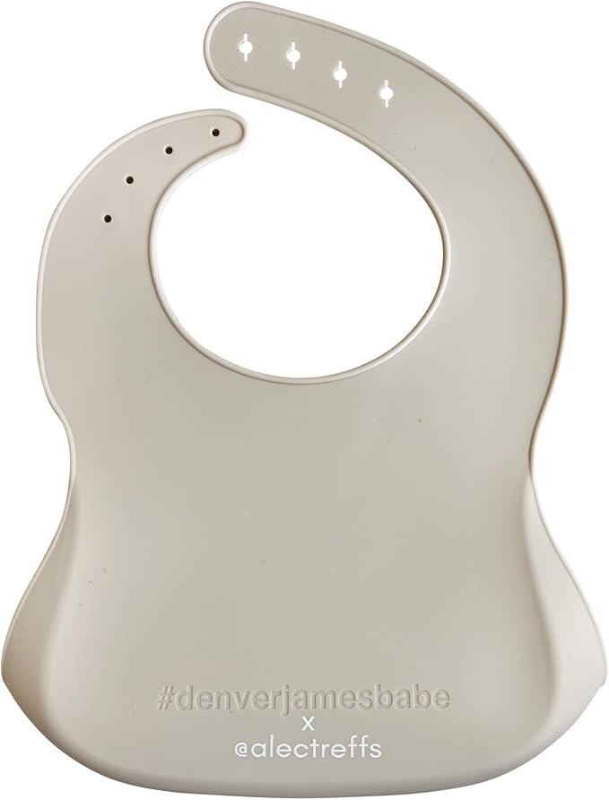 Denver James Silicone Feeding Bibs | Dishwasher Safe. Waterproof. Adjustable. - Image 5