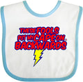 inktastic These Fools Put My Cape on Backwards ® Baby Bib by Inktastic