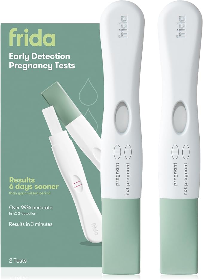 Frida Fertility Early Detection Pregnancy Tests | Easy at Home Pregnancy Tests by Frida