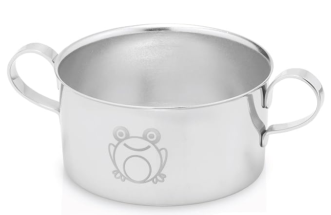 Children's Stainless Steel Bowl by Kiddobloomchildrensproductstoinspirehope