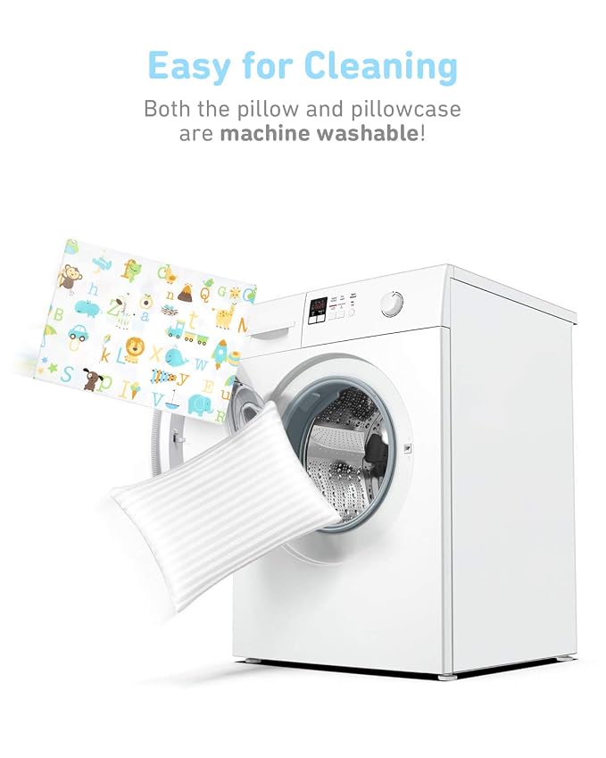 Babebay Toddler Pillow, 13 x 18 Kid Pillows - Image 6
