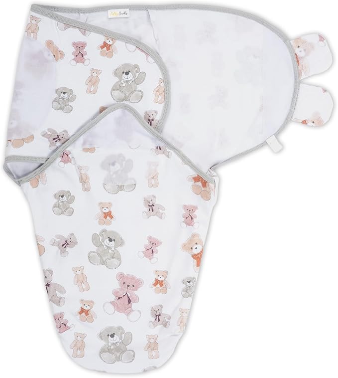 LollyBanks Baby Swaddles, 100% Organic Cotton Sleep Swaddle Sacks 0-3 Months by LollyBanks