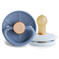 FRIGG Little Viking Natural Rubber Baby Pacifier 2-Pack | Made in Denmark | by mushie