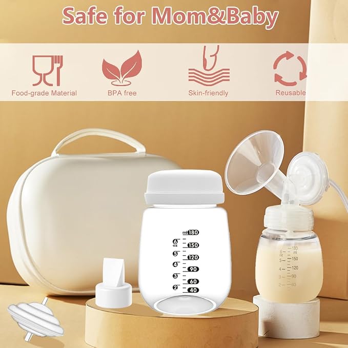 2pcs Breast Pump Collection Bottles - Image 4