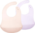 Olababy Fold N Go Silicone Baby Bib w Travel Case | Lightweight Design Eases by Olababy
