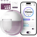 Heated Wearable Breast Pump, Industry-Leading Heating Tech, Innovative Magnetic by comfyer