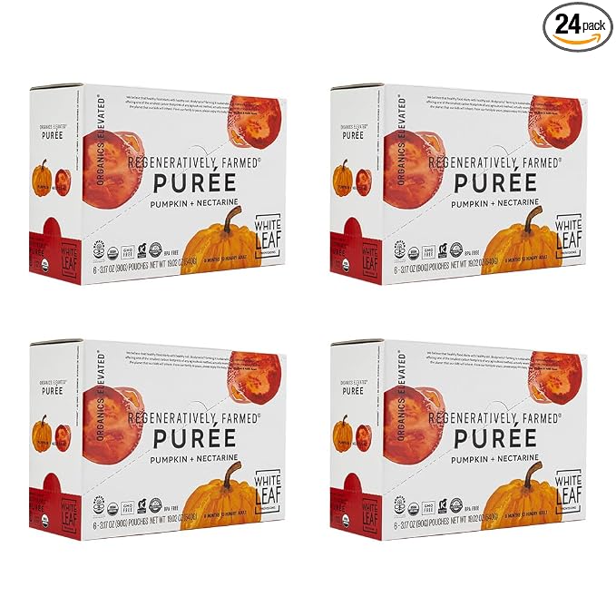 White Leaf Provisions Organic Purees / Baby Food Pouches by WhiteLeafProvisions