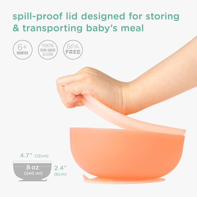 Olababy 100% Silicone Suction Bowl - Image 3