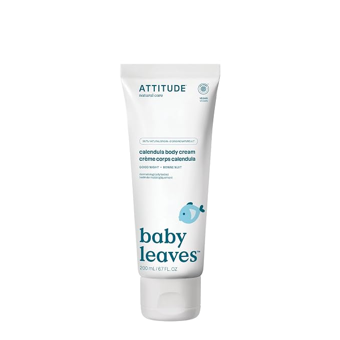 ATTITUDE Body Cream for Baby, EWG Verified, Made by ATTITUDE