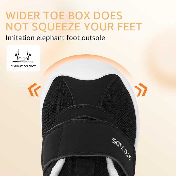 Baby Shoes Wide Toe Box Infant Boy Girl First Walker Shoe Toddler Crib Barefoot - Image 5