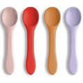 Vicloon Silicone Baby Feeding Spoons, Baby Led Weaning Feeding Supplies by Vicloon