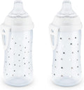 NUK Active Sippy Cup, 10 oz, 2 Pack, 12+ Months, Timeless Collection, Amazon by NUK