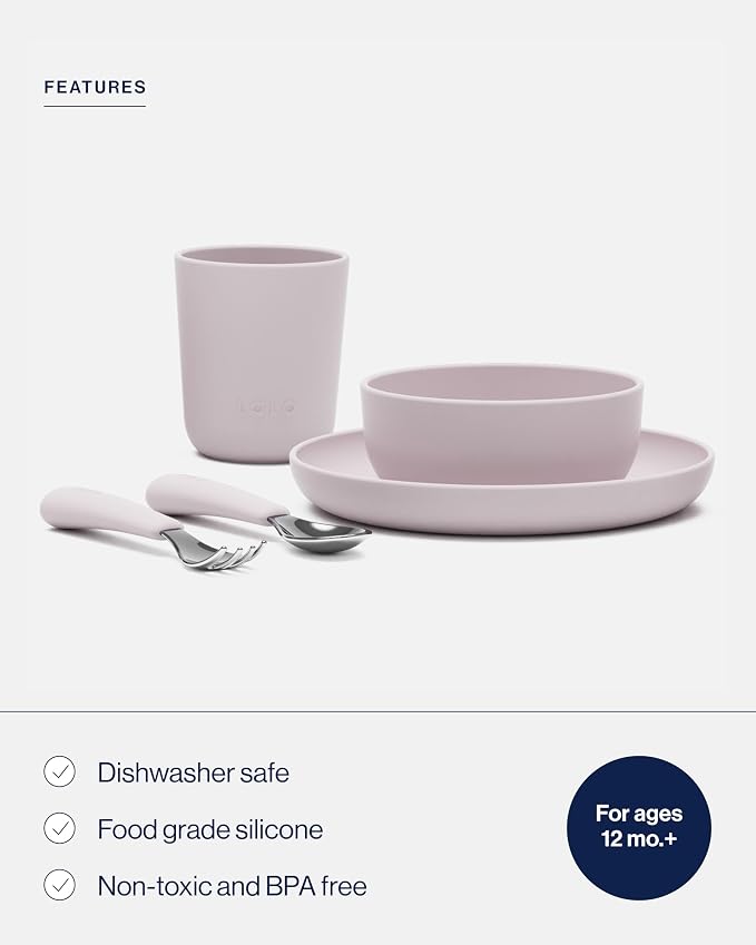 Lalo Big Bites Kids Dinnerware Starter Set - Image 3
