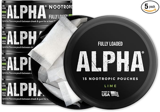 Fully Loaded Alpha Nootropic Pouches by FullyLoadedChew