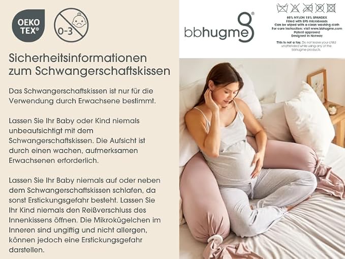 bbhugme Adjustable Pregnancy Pillow – Full Body Support - Image 10