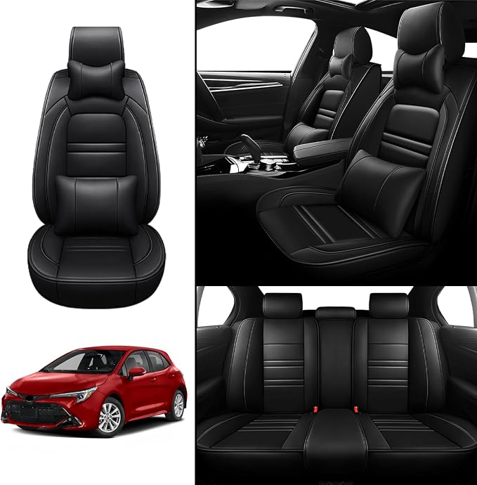 Car Seat Covers for Toyota Corolla 1997-2025 | 5-Seats Seat Covers, Waterproof - Image 2