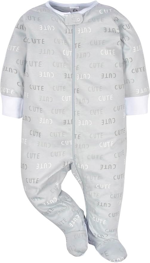 Gerber Baby Boys 4 Pack Sleep 'N Play Footie - Image 5