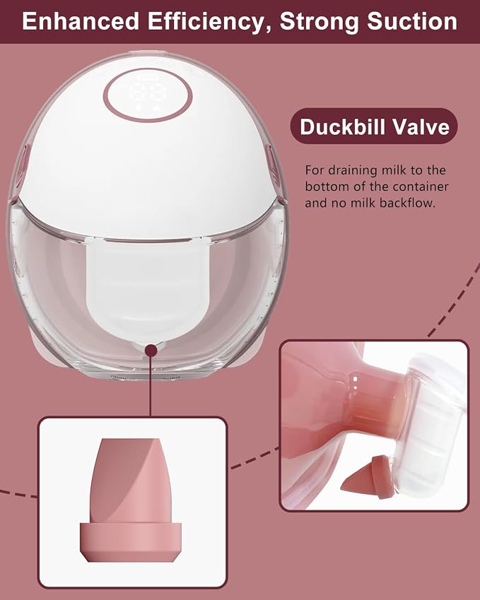 8PC Duckbill Valves for Momcozy M6/M5/V1/V1 Pro/V2/V2 Pro Breast Pump, Replace - Image 3