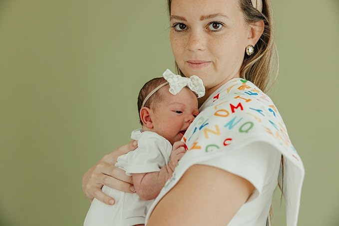 Copper Pearl Baby Burp Cloth Large 21''x10'' Size Premium Absorbent Triple - Image 7