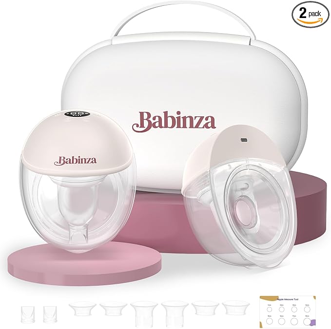 Breast Pump Hands Free, Wearable Breastfeeding Pump by Unknown