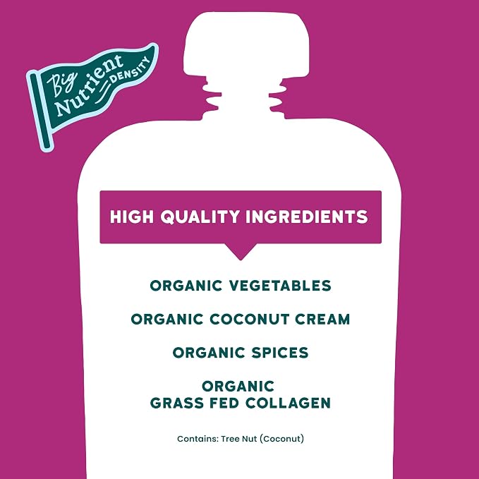 Serenity Kids 6+ Months Organic Baby Food Smoothie Pouch - Image 3