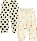 MYGBCPJS Baby Boys Girls Cotton Linen Trousers Kids Casual Ankle Pants Loose by MYGBCPJS