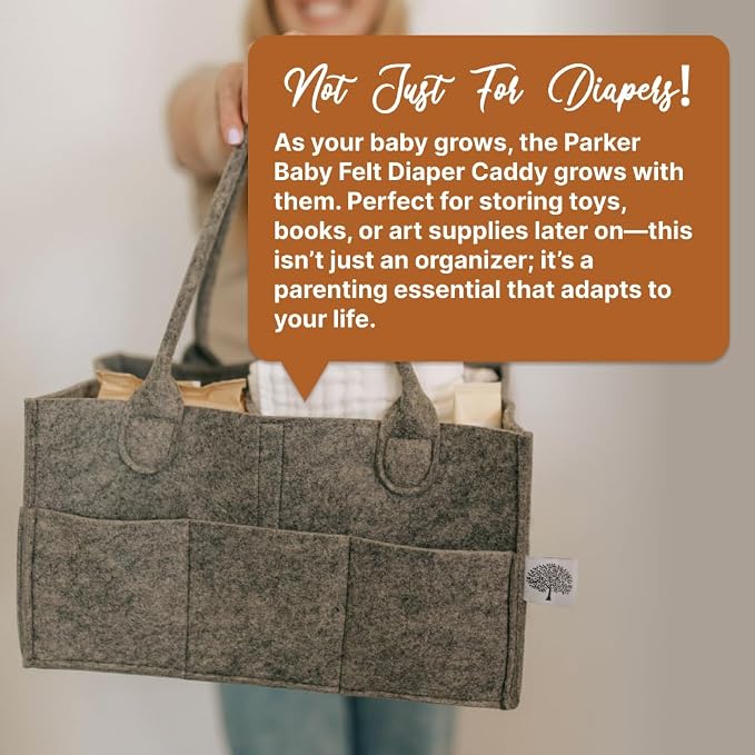 Parker Baby Co. Diaper Caddy - Image 7