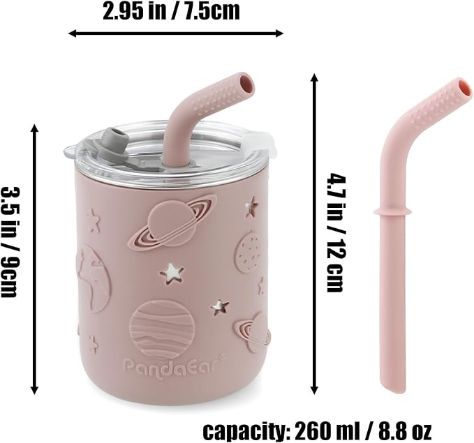 PandaEar 6-in-1 Stainless Steel Baby Feeding Set | Divided Suction Plate - Image 7