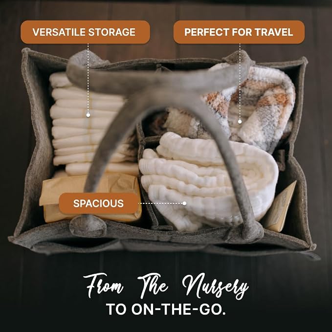 Parker Baby Co. Diaper Caddy - Image 3