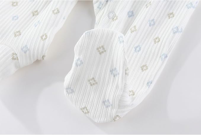 Fashion Baby Boy Girl Clothing Set Cotton Soft 3-Piece Long Sleeve Button - Image 5